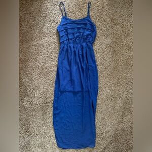 Wet Seal Royal Blue Maxi Dress